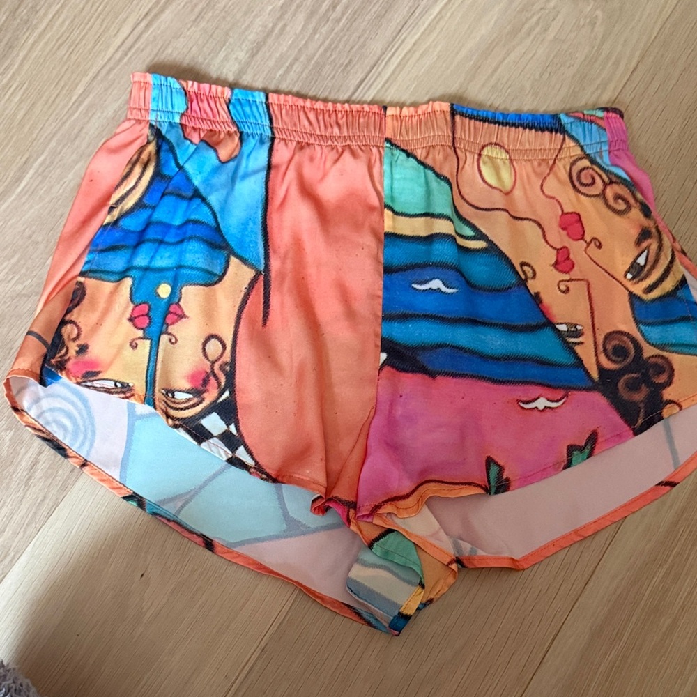 Colorful Graphic Women's Shorts